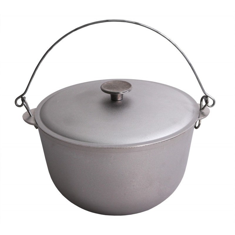 paiolo in alluminio 10L.