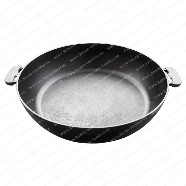 PADELLA IN GHISA CON MANICI 34 CM.