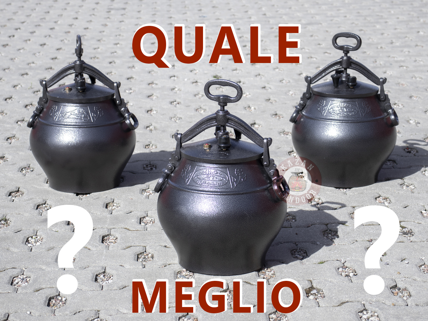 KAZAN AFGANE PAIOLO A PRESSIONE