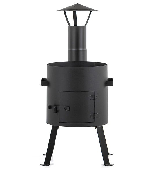 PIEC UCZAG Z KOMINEM DO KAZANA 8L 32CM