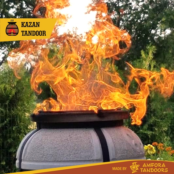 piec tandoor ATAMAN rozpalenie